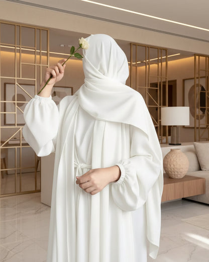 Solid Abaya for Everyday Wear, product view 6 6