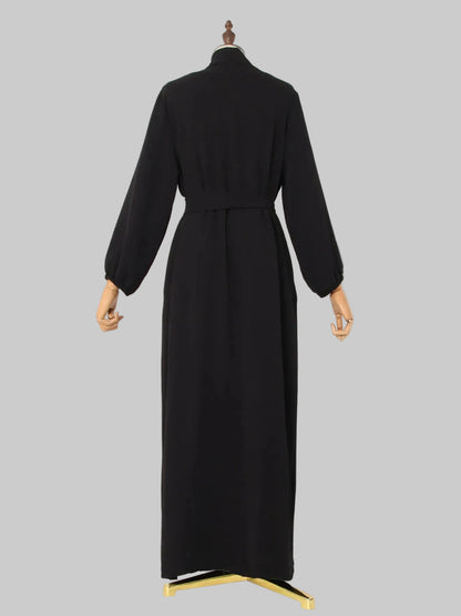 Solid Abaya for Everyday Wear, product view 8 8