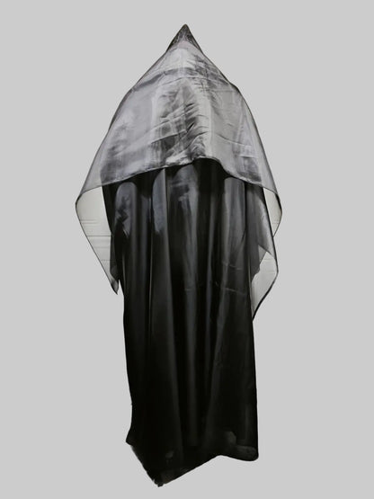 Solid Open Abaya Style 02 for Eid, product view 5 5